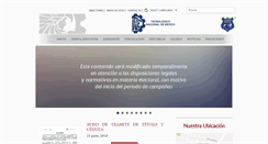 Desktop Screenshot of itiztapalapa.edu.mx